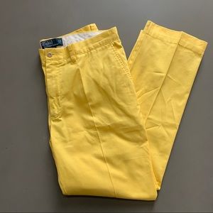 Polo by Ralph Lauren Yellow Slacks